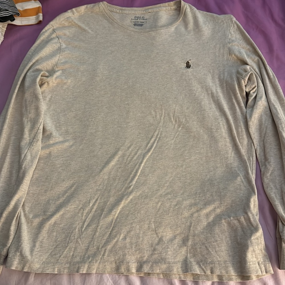 Polo by Ralph Lauren Cream Long-sleeve